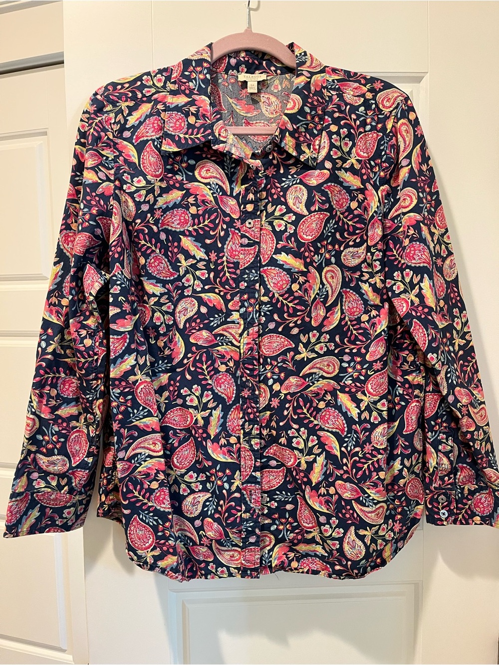 Talbots Large Petite Multicolor Shirt